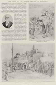 The Visit of the German Emperor to Palestine by Melton Prior